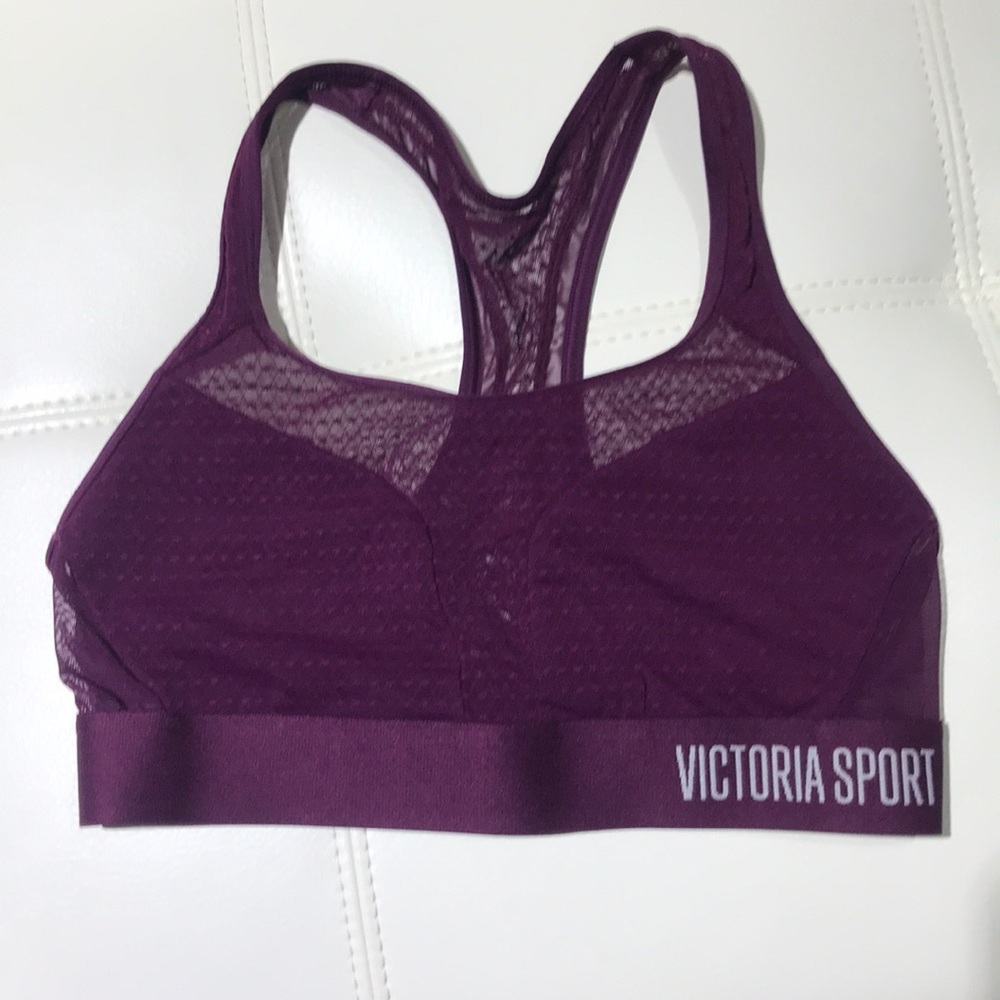 Victoria’s Secret burgundy sports bra